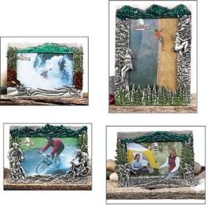 Rock Climbing Pewter Pic Frame