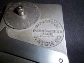 1907 Waltham Watch Company Watchmakers Gauge  
