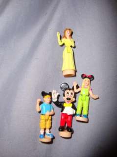 Walt Disney World Polly Pocket Castle Figurines  