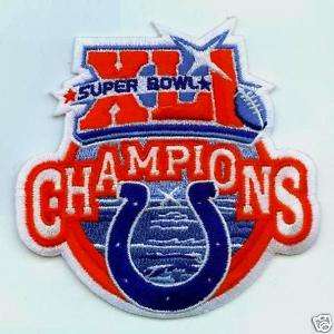 AFC NFL CHAMPION GAME SUPER BOWL XLI SUPERBOWL SB 41 COLTS CHAMPIONS 