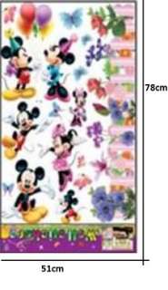KIDS WALL STICKERS, MICKEY MOUSE MINNIE LARGE SPACE COVERAGE, KIDS 