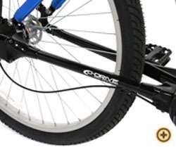 The West Coast cruisers D Drive technology eliminates the messy chain 