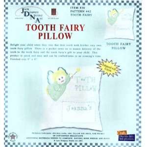  Tooth Fairy Stamped Embroidery Pillow 830 42 by Jack 