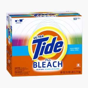  Tide Plus Bleach Powder Laundry Detergent, Clean Breeze 