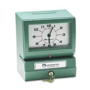 ACROPRINT TIME RECORDER Model 150 Analog Automatic Print Time Clock 