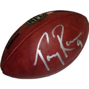  Tony Romo Autographed Football