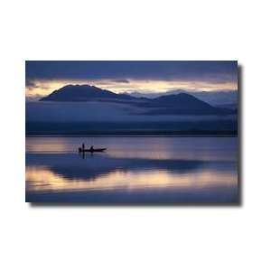   Six Mile Lake At Dawn Nondalton Alaska Giclee Print