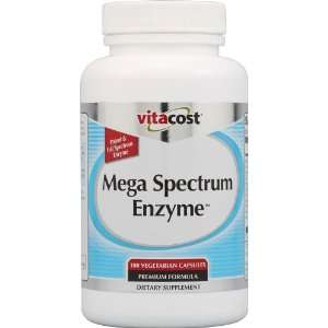  Vitacost Mega Spectrum Enzyme    180 Capsules Health 