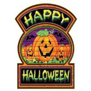  Happy Halloween Sign Small Wall Decal