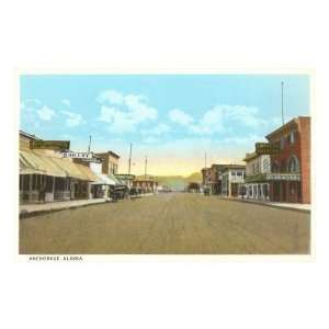  Main Street, Anchorage, Alaska MasterPoster Print, 12x18 