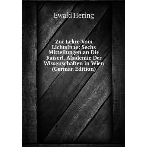   Im Wien (German Edition) (9785874179007) Ewald Hering Books