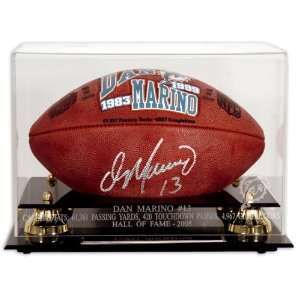  Dan Marino Football Case   Hall of Fame 2005 with Stats 