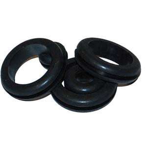  Black Vinyl Grommets 3 8 in.