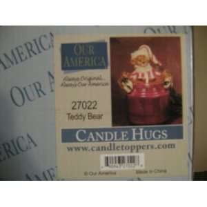  Our America Teddy Bear Candle Hugs