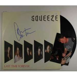   Glenn Tillbrook of Squeeze Autographed Record Album 