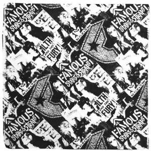  Famous Filth & Fury Bandana  White/Black Sports 