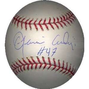  Joaquin Andujar autographed Baseball