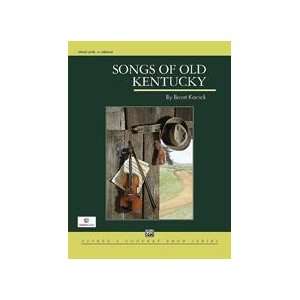  Songs of Old Kentucky Conductor Score & Parts