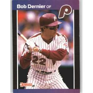  1989 Donruss #430 Bob Dernier   Philadelphia Phillies 