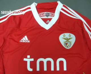 11/12 BENFICA HOME  S,M,L,XL  AIMAR,GAITAN,CARDOZO,SAVIOLA,NOLITO , OR 