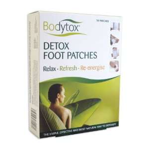  Bodytox Detox Foot Patches   Large Box (14) Beauty
