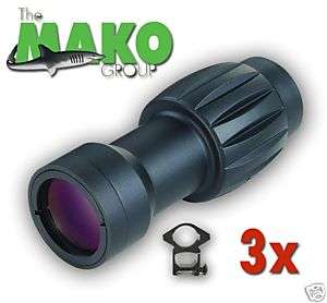 MAKO 3x MAGNIFIER FOR EOTECH, AIMPOINT,REFLEX SIGHTS  