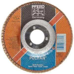  PFERD Polifan PSF Abrasive Flap Disc, Type 29, Round Hole 