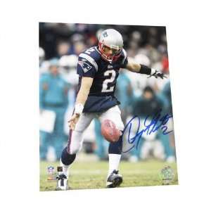  Doug Flutie New England Patriots   Drop Kick   Autographed 