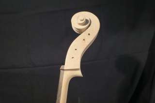 Solid wood hand carved song 4/4 white,unfinished cello #5643  