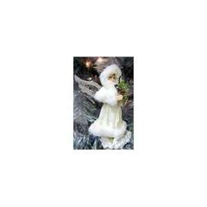 Natures Story Teller Angel Carrying Christmas Foliage Ornam 