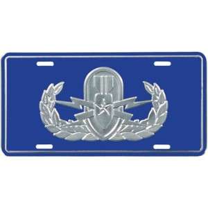 NAVY AIR FORCE EXPLOSIVE ORDINANCE EOD LICENSE PLATE  