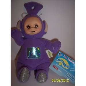    Tiny Teletubbies Rattle Tinky Winky Plush 7 Inches 