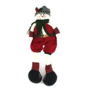 Clearance Price Christmas 20 inch Handmade Soft Leg Snowman Plush 
