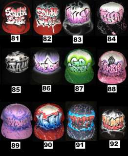 TRUCKER HATS CUSTOM Airbrushed with names ball cap gtl epic fail 