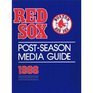 1986 New York Mets vs Boston Red Sox 1986 Post Season Media Guide 