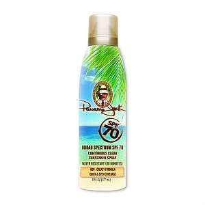   Panama Jack Continuous Clear Sunscreen Spray SPF 70, 6 fl oz Beauty