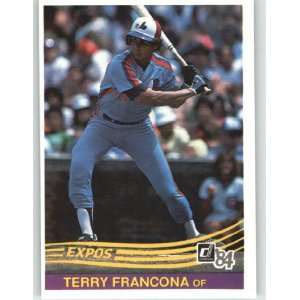  1984 Donruss #463 Terry Francona   Montreal Expos 