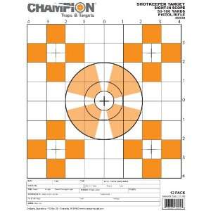  Champion Shop keeper Small Sight In Scope Target (Pack of 