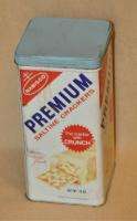 1969 Nabisco Premium Crakers Original Saltine Tin GUC  