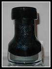 Unusual 60s Bo Borgstrom Scandinavian Black Art Glass Vase by Aseda NR