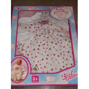  Zapf Creation Baby Annabell Outfit   White Shirt + Romper 