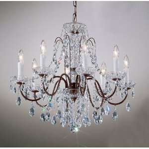   Crystalique Daniele 22 Crystal Chandelier from the Daniele Collection