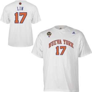  adidas New York Knicks Jeremy Lin Latin Nights Gametime T 