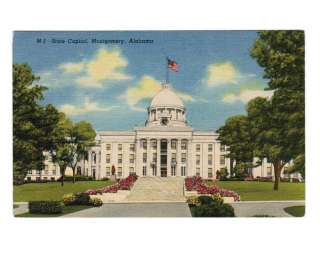 State Capital Montgomery , Alabama Postcard    view  