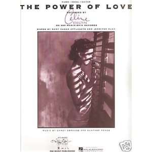  Sheet Music The Power Of Love Celine Dion 59 Everything 