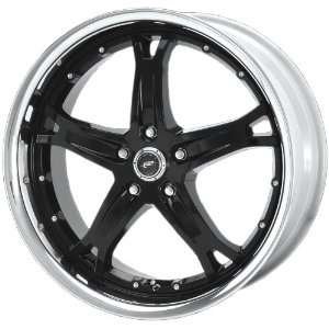 Dale Earnhardt JR Killer DJ3743 Gloss Black Wheel with Machined Lip 