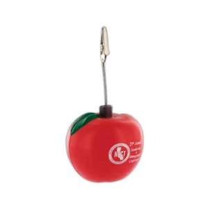   Apple   Combination memo holder and stress reliever.