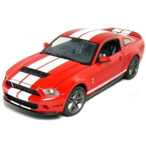  2010 Ford Ford Shelby GT 500 118 Scale (Torch Red) Toys 