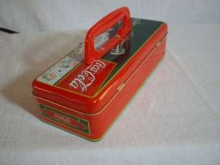 Coca Cola Collectors Tin Lunch Box / Tool Box  