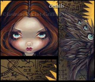 Dress of Alchemy gothic angel fairy art Jasmine Becket Griffith CANVAS 